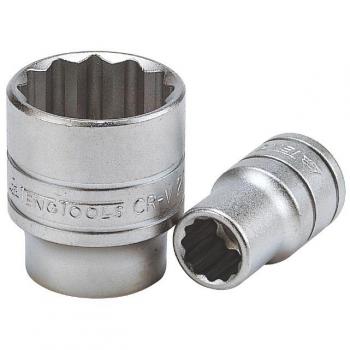 Llave Vaso 25mm 1/2 Tengtools Bihexagonal M120525-C