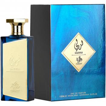 Perfume Lazuli 100ml - Al Wataniah, Agua de perfume con fragancia floral y amaderada, envase de 100ml