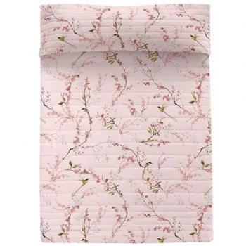 Colcha Chinoiserie Rose Multicolor 100% Algodón 150 TC 260x260 cm (Cama 160)