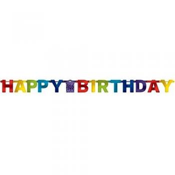 Amscan – 120199 2.2 M brillante cumpleaños carta Banner