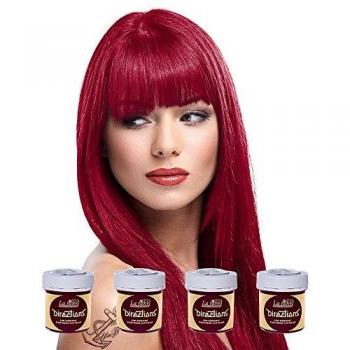 La Riche Directions Semi-Permanent Hair Colour Tubs Rose Red