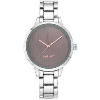 Reloj Analógico de Mujer Nine West NW_2543GYSV Transparente