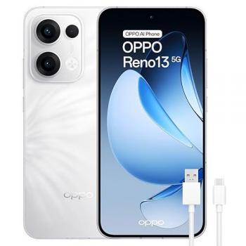 OPPO Reno13 5G - Smartphone Libre Dual SIM con IA, 12GB RAM + 256GB, Pantalla AMOLED 6.6 120Hz, Cámara 50MP, IP69, Batería 5600