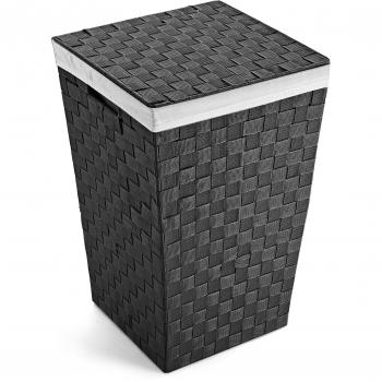 Wellindal Cesto Ropa Negra