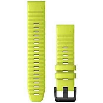 Garmin QuickFit 22 bandas de reloj - Amp amarillo silicona