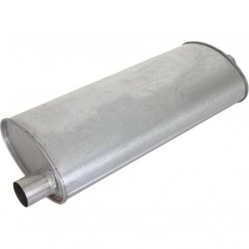 Silenciador central/intermedio ASMET ASM27.004 - Compatible con modelos específicos, fabricado en acero de alta calidad, diseño optimizado para reducción de ruido y vibraciones, fácil instalación, resistencia a la corrosión