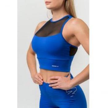 Nebbia FIT Activewear Padded Sports Bra Azul M Ropa interior deportiva