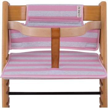 Cojín Jyoko para Trona Stokke Tripp Trapp, adaptable a cada etapa, color Pink Island