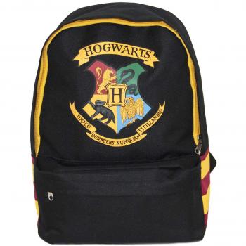 HARRY POTTER Hogwarts Mochila Infantil Mochila 38 cm, 20,14 litros, Negro, Black, 38 centimeters, Mochila infantil