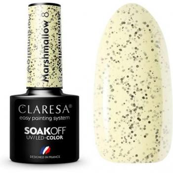 Esmalte Semipermanente Soak Off Marshmallow - 08, Uv/led Color Gel Tono 8, 5 g