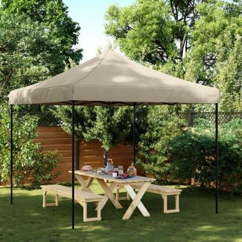 Tienda de campaña plegable Pop-Up Tortorora 292x292x315 cm Gris Topo