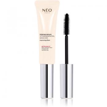 NEO MAKE UP Intense Serum Vitamin & Mineral Mascara Nourishing Mascara to Support Eyelash Growth Shade Black 9 ml