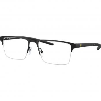 Ferrari Scuderia FZ7001 101 Gafas Recetadas para Hombre Negras con Armazones Negros y Lentes de 55