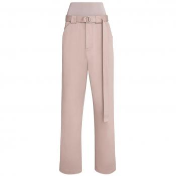 Alaia Women's Beige Cotton Cargo Trousers, Size 38 (S)