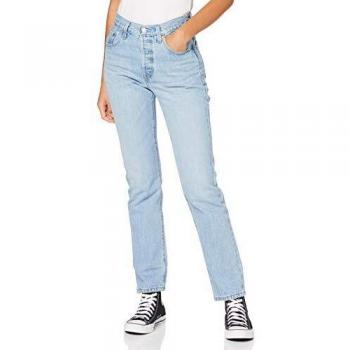 Levi's 501 Crop Straight Jeans for Women, Light Wash, Sustainable Cotton