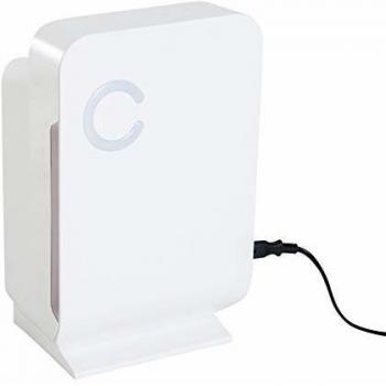 HOMCOM Mini Deshumidificador de Aire Eléctrico 1300ml Portátil Silencioso Auto-Apaga 400ml/24h Resistente a Bacteria Humedad Moho para Cocina Dormitorio Caravana Oficina Garaje 18.1x12.7x28.8cm
