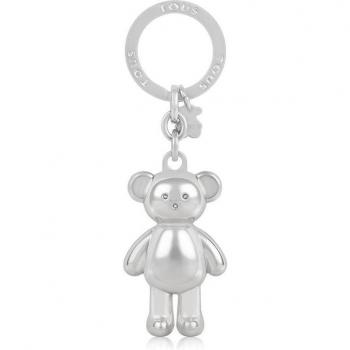 Llavero Tous Oso Teddy Bear Plateado