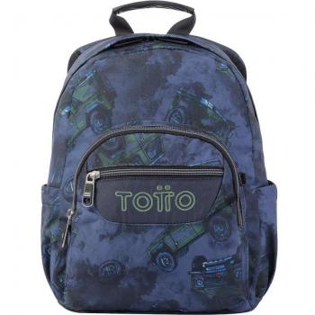 TOTTO - Mochila escolar estampado todoterreno - Tempera-5JX