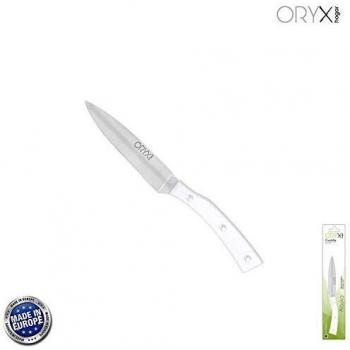 ORYX 5800100 Cuchillo Alaska Patatero Hoja Acero Inoxidable 10 cm. Blanco