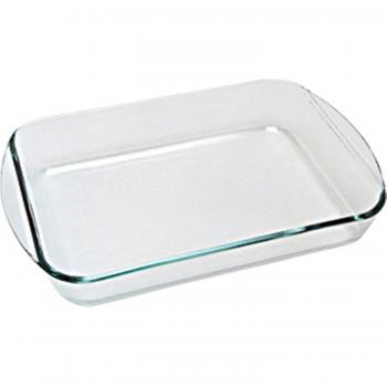 Pyrex Microwave Safe Classic Rectangular Roaster 35cm Transparent