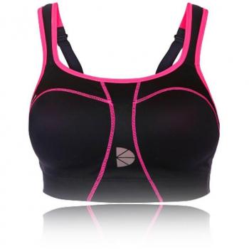 Pure Lime 5707258324395 - Sujetador para Mujer, Color Negro y Rosa