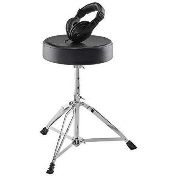 Alesis Drum Essentials Bundle - Drum Throne & Headphones