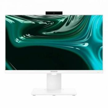 Phoenix AIO Unity 23.8 FHD Adjustable Stand Rotatable Webcam Intel Core i5-12400 16GB DDR4 1TB SSD White Windows 11