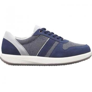 Zapatillas Joya SVEN - Corte Deportivo - Cuero Auténtico - Azul