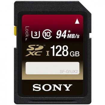 Sony SF-G1UX2 SD - Memory Card  SDXC  UHS-1 94MB/s, Class 10,128GB