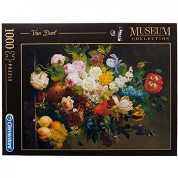 Clementoni 1000-Piece Puzzle: Van Dael Flowers in Vase - Museum Collection