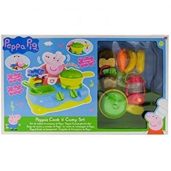 CYP BRANDS Set Cocina de Camping Peppa Pig, color azul,