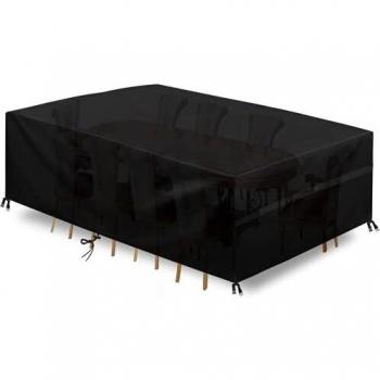 GARPROVM Funda para Muebles de Jardín Exterior, Conjuntos de Muebles Cubierta Impermeable, Paño de Oxford 600D, para Sofa de Jardin, al Aire Libre, Patio, Funda para Sofa de Esquina