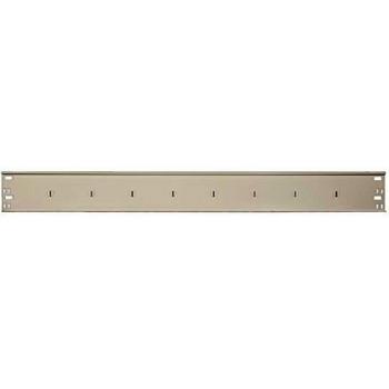 Simonrack 20171201008 Frontis delantero para estantería, 1200 x 100 mm, color blanco