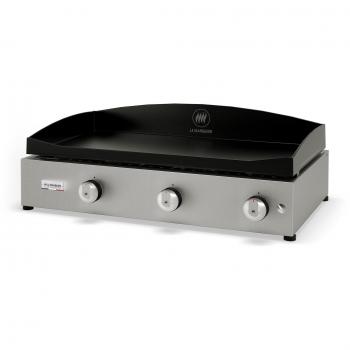 Plancha de gas Vintage Pure 375 Inox - 3 quemadores - Acero inoxidable - Le Marquier
