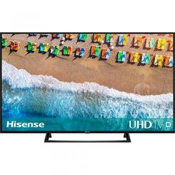 Hisense H55BE7200 - Smart TV 55' 4K Ultra HD, WiFi, HDR, Dolby DTS, Peana Central, Procesador Quad Core, Smart TV VIDAA U 3.0 con IA, Compatible con Dispositivos Echo
