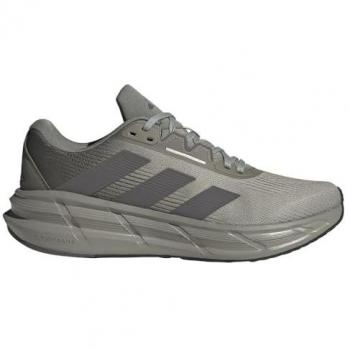 Adidas Zapatillas Running Questar 3 Hombre Verde 46, Silver Pebble/Charcoal/Olive Strata 48 EU
