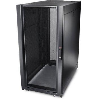 APC NetShelter SX AR3104SP1 - Rack Independiente de 24 Unidades, Color Negro