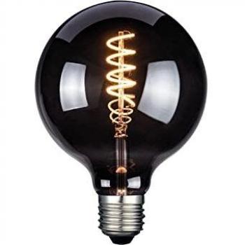Bombilla LED E27 G125 color humo 4 W 1800 K 60 lm