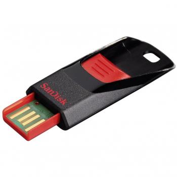 SanDisk SDCZ51-064G-B35 64 GB Cruzer Edge USB 2.0 Flash Drive - Red/Black