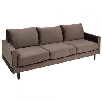 Vintage Selection Hogar Sofá Tres Plazas Cos Gris Gris