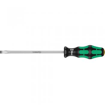 Destornillador plano Wera 334, tipo Destornillador estándar, punta plana de 8 mm, hoja de 175 mm, dimensiones de 16 x 80 x 175 mm