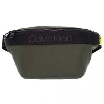 Calvin Klein Nastro Logo Waistbag Dark Olive