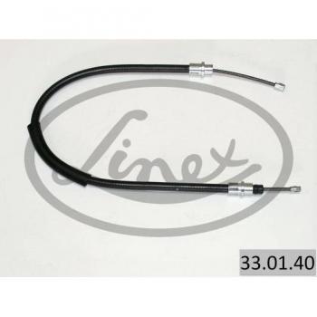 Cable de freno de estacionamiento LINEX 33.01.40 Derecha
