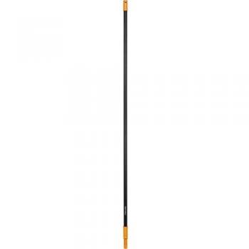 Fiskars Mango para la escoba Solid y el rastrillo de jardín de Fiskars, Longitud 157,5 cm, Aluminio, Negro/Naranja, Solid, 1014913
