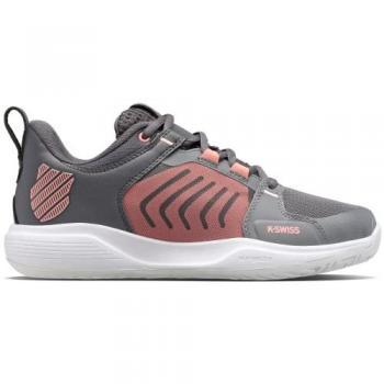 K-swiss Zapatillas Ultrashot Team para todas las superficies, deportivas mujer, color gris, talla 36 EU