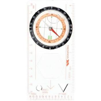 Trespass Vastra Multi-Function Trail Compass - One Size - Black