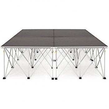 Kit de Escenario Portátil Gear4music 2m x 2m con Altura de 60cm