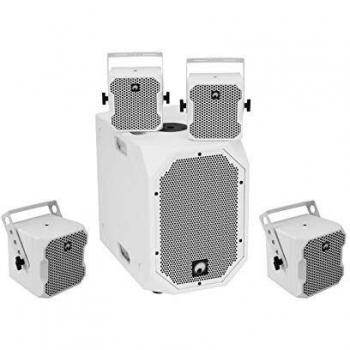Omnitronic Set BOB-10A WH 4X Bob-4 WH