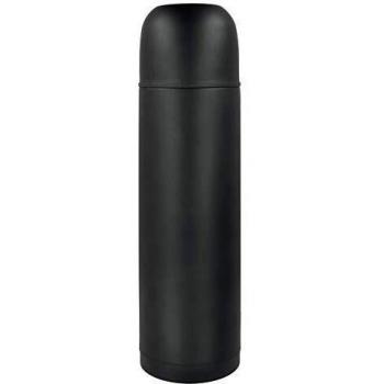 Metaltex Universe Black Termo Doble Pared, Negro, 1 Litro