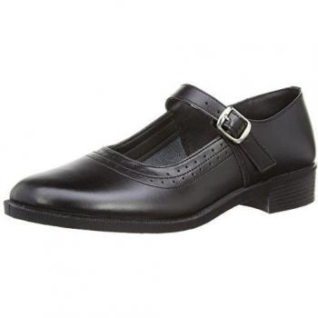 Toughees Pearl - merceditas de cuero mujer, color negro, talla 41.5